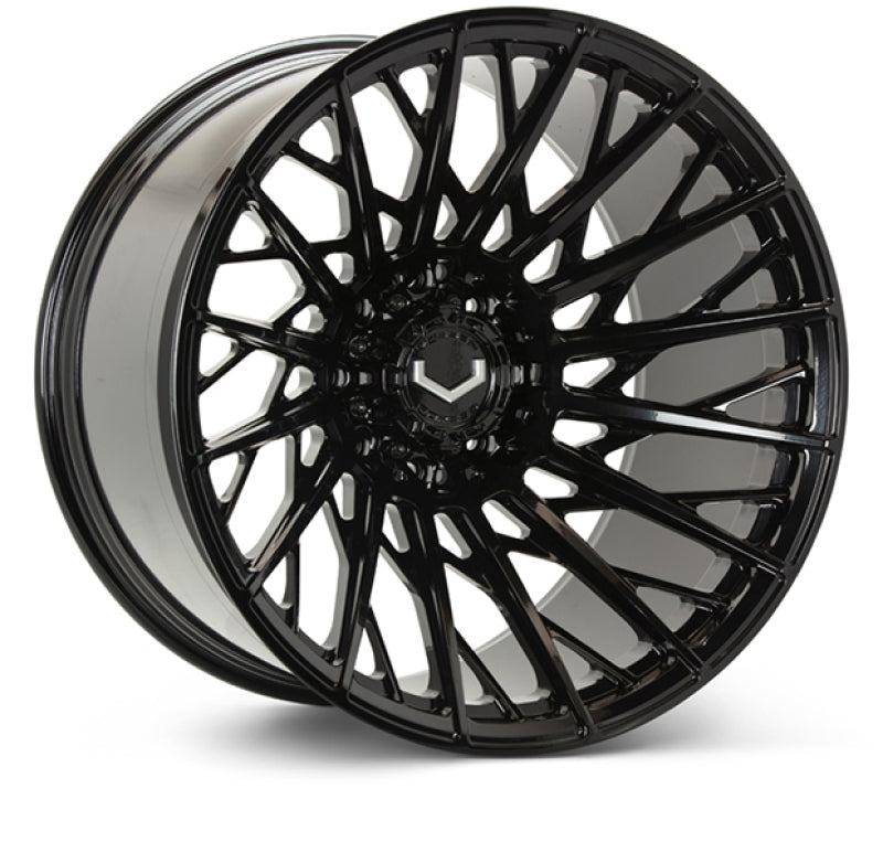 Vossen VFX-02T 24x12 - 8x180 - ET44 - Ultra Deep - 124.3 - Gloss Black Wheel