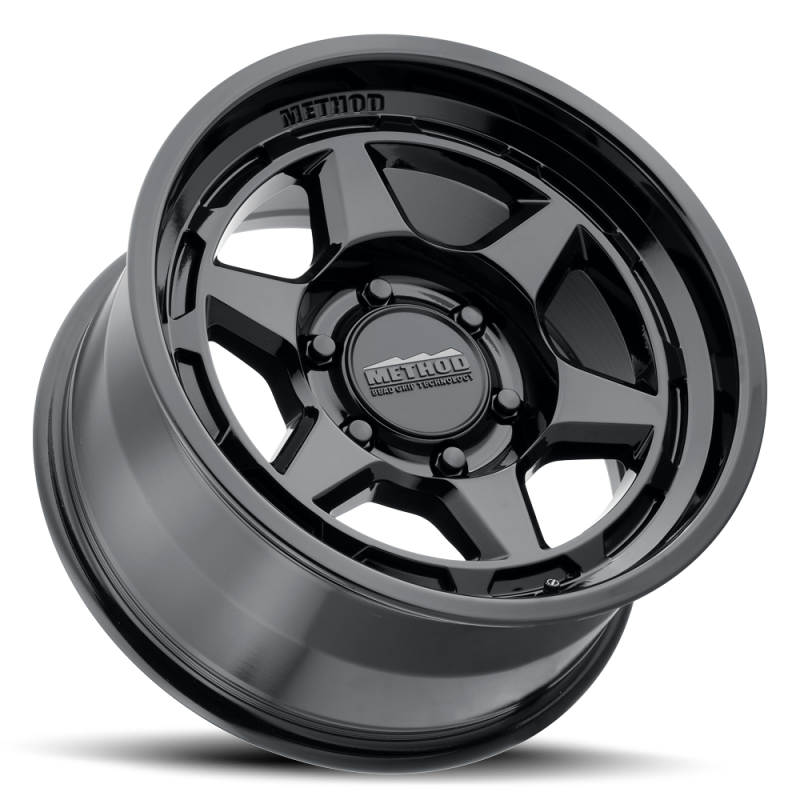 Method Wheels MR708 Bead Grip 17x9 / ET38 / 8x6.5 / 83 Centerbore - Gloss Black