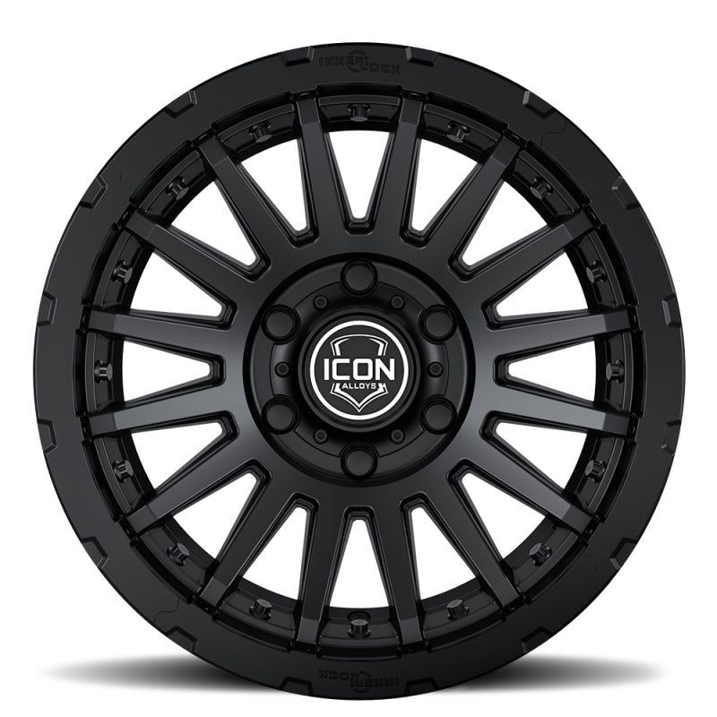 ICON Recon Pro 17x8.5 6 x 135 0mm Offset 5in BS 71.5mm Bore Titanium Wheel