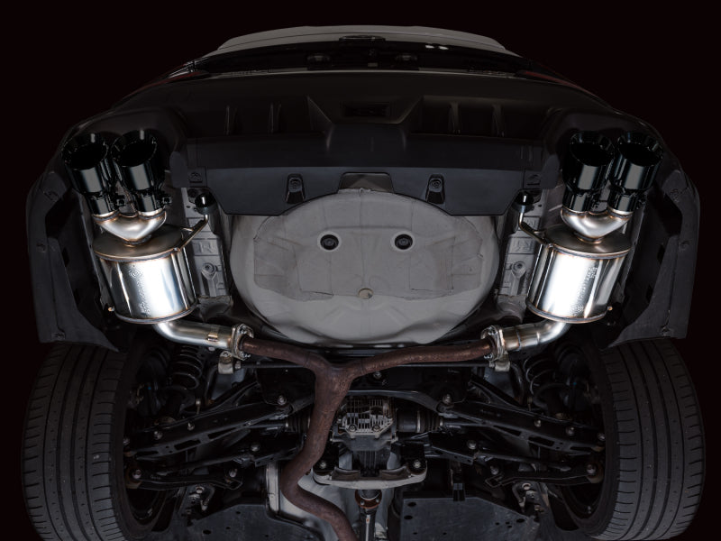 AWE Tuning 22-25 Subaru VB WRX Touring Edition Axleback Exhaust - Diamond Black Tips