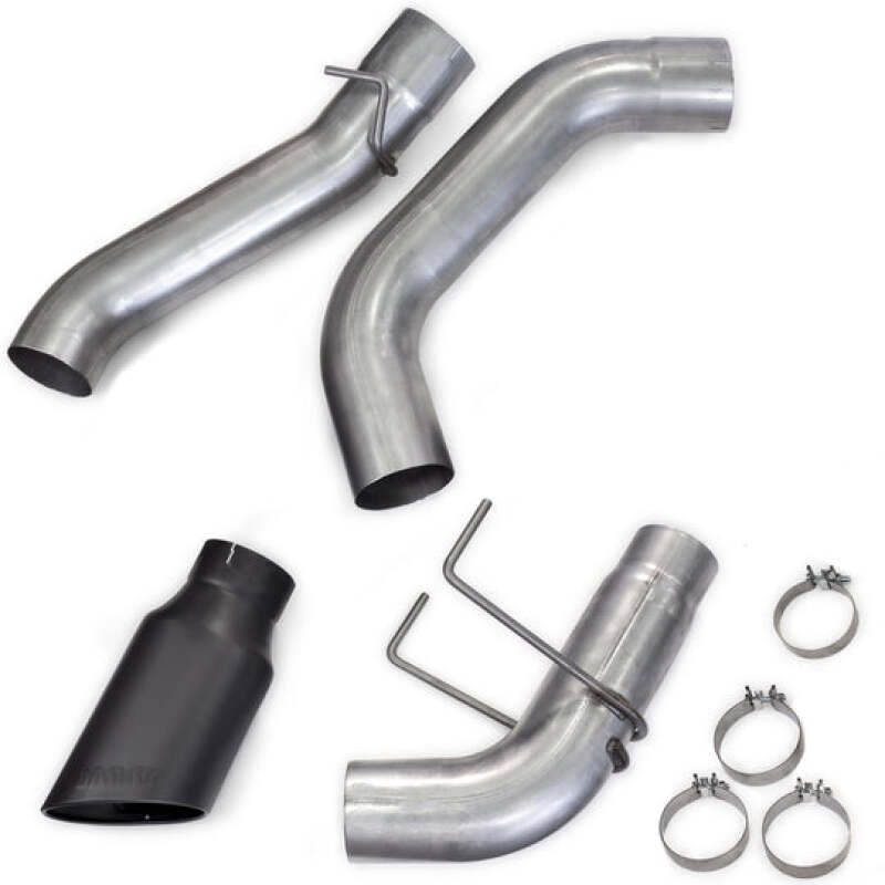 Banks Power 19-23 Dodge Ram 6.7L Cummins Monster Exhaust System - SS Single Exhaust w/ Black Tip