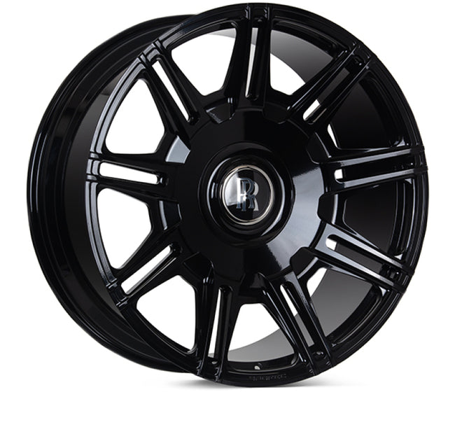 Vossen x Novitec SP2 22x9.5 ET:8 Gloss Black Rolls-Royce Ghost 2nd Gen Front Wheel