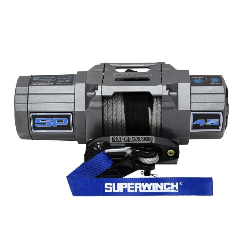 Superwinch SP 45SR Winch w/ Synthetic Rope - Graphite