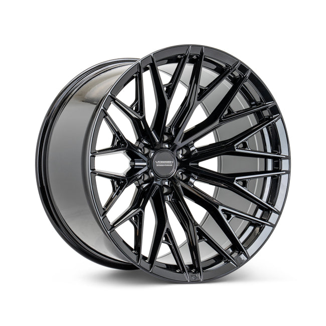Vossen HFX-6 - 22x9.5 - ET30 - 6X130 - 84.1 - DEEP - GB - GLOSS BLACK