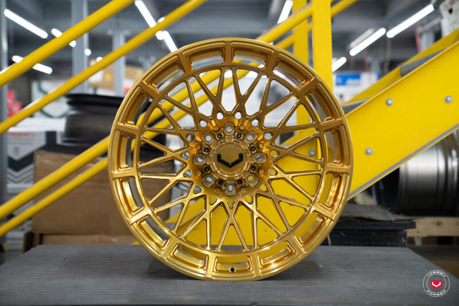 Vossen Forged LCX-03 - 24x12-44 - 8x170 - 125.1 - Polished Imperial Gold