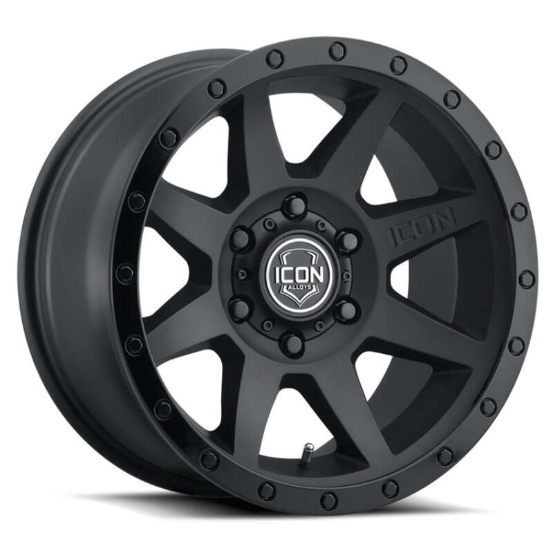 ICON Rebound 20x9 / 5x150 / 16mm / 5.625in BS Double Black Wheel