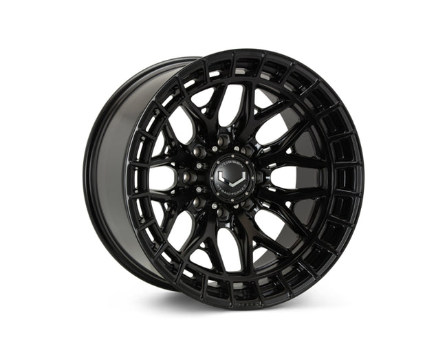 Vossen HFX-1 20x10 - 8x165.1 - ET18 - Super Deep Face - 125.1 - Satin Black Wheel