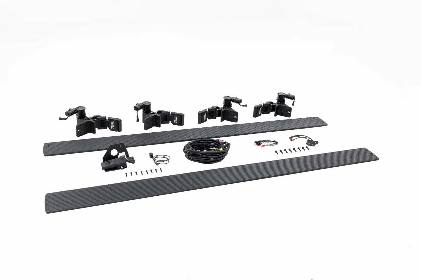 Rough Country Ford Power Folding Running Boards 15-24 F-150/17-24 F-250 SuperCrew Cab