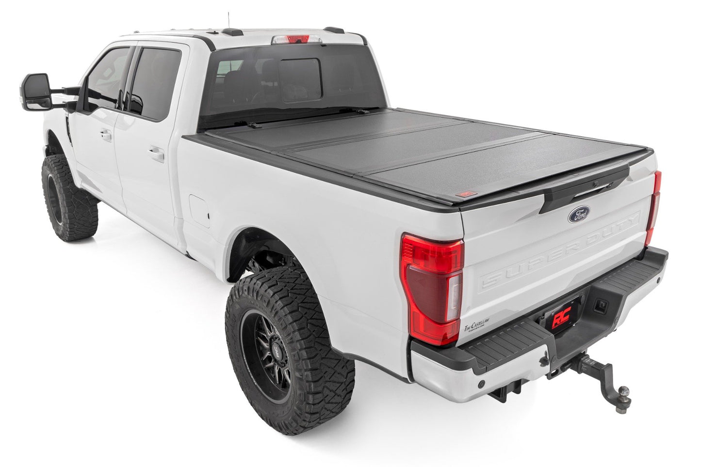 Hard Tri-Fold Flip Up Bed Cover | 6'10" Bed | Ford F-250/F-350 Super Duty (17-26)
