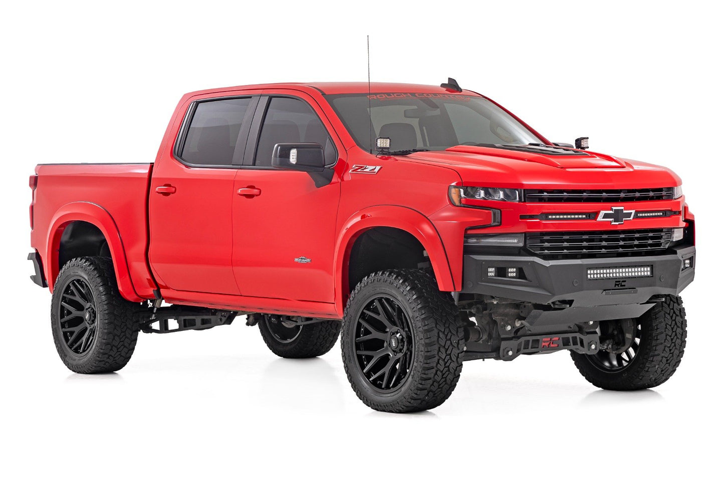 Fender Flares | Sport | GAN Silver Ice Metallic | Chevy Silverado 1500 (19-26)