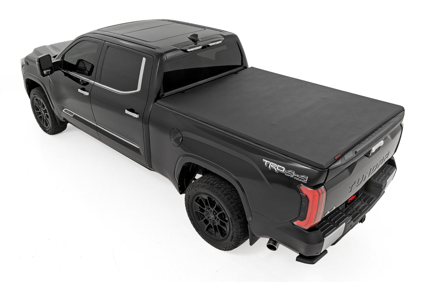 Soft Tri-Fold Bed Cover | 6'7" Bed | with & w/o OE Rails | Toyota Tundra 2WD/4WD (2022-2025)