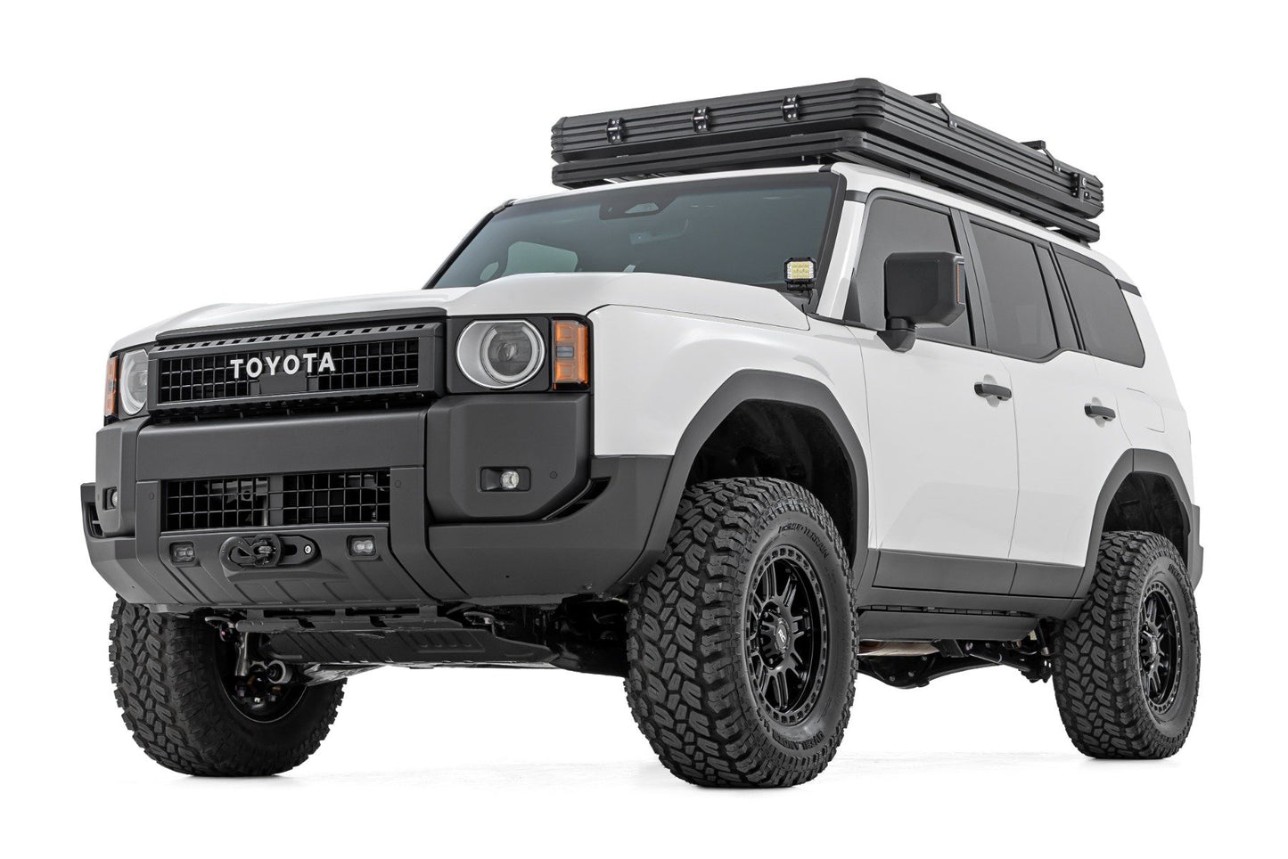 Hidden Winch Mount | White SAE | PRO1200S | Toyota Land Cruiser 4WD (24-25)