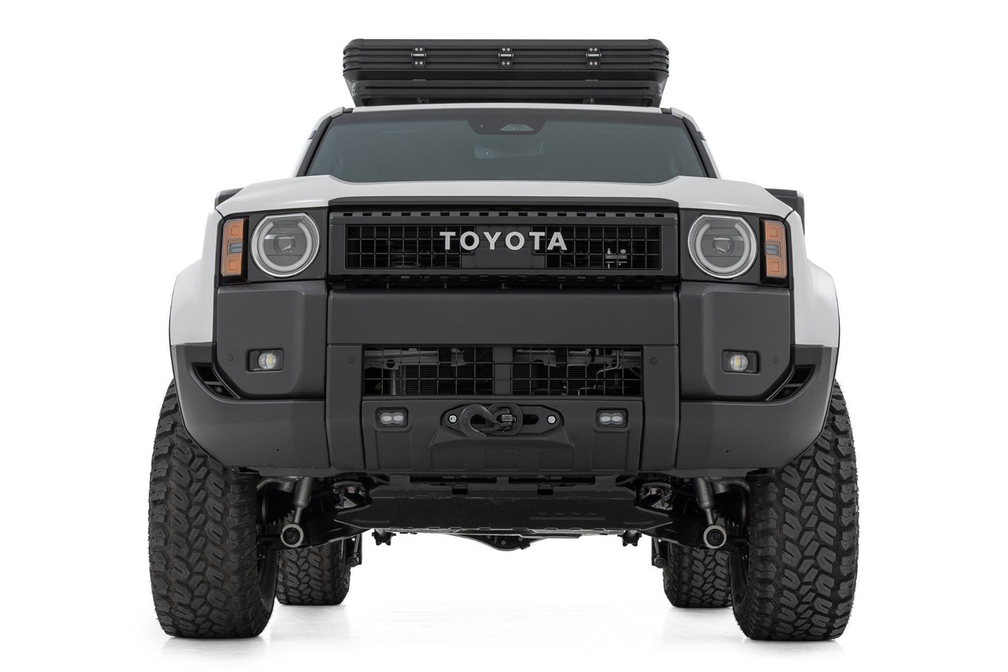 Hidden Winch Mount | Yellow SAE | PRO1200S | Toyota Land Cruiser 4WD (24-25)