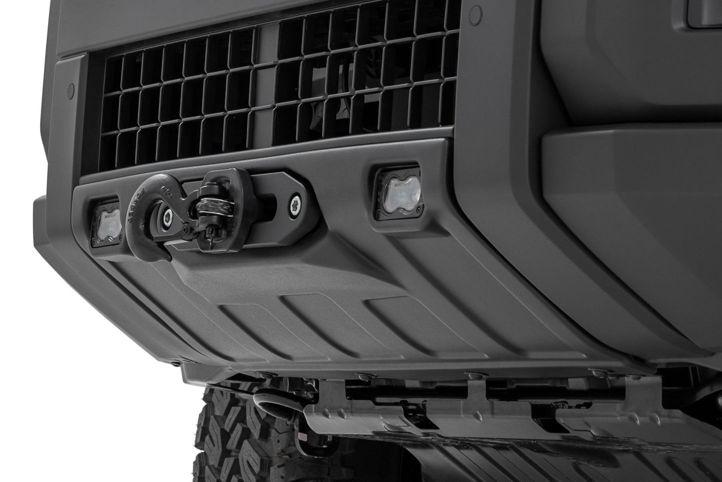 Hidden Winch Mount | Yellow SAE | PRO9500S | Toyota Land Cruiser 4WD (24-25)