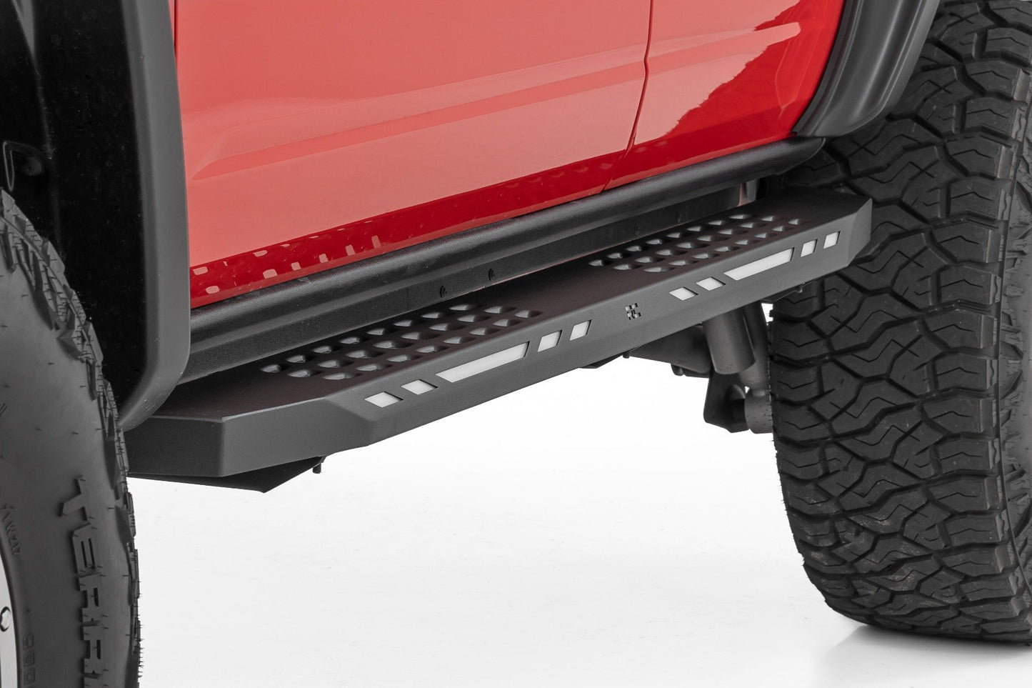 AC2 Running Boards | Amber/White | 4-Door | Ford Bronco 4WD (2021-2025)