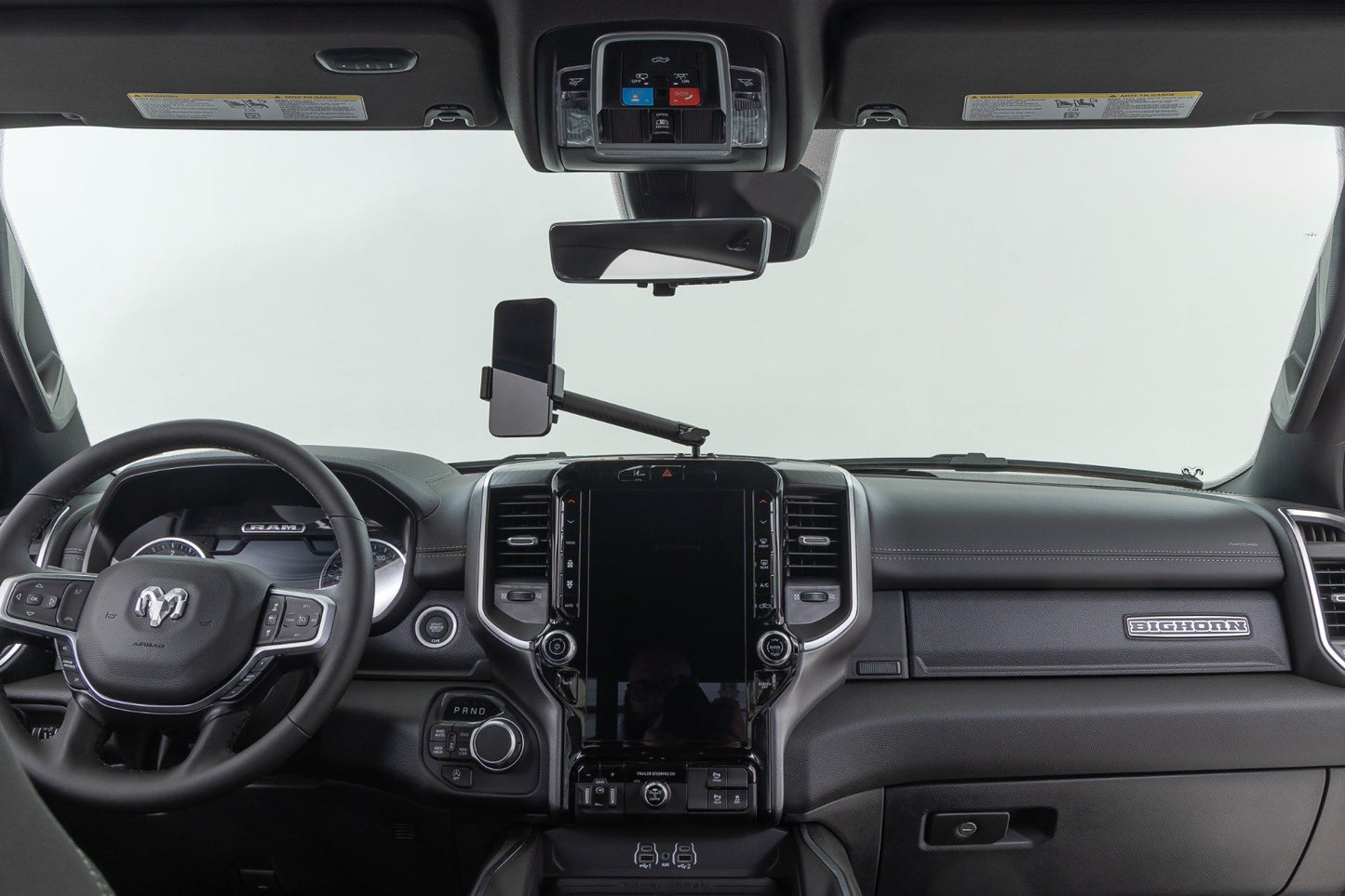 Dash Mount | 8" Non-Mag Safe Mount Kit | 8in Screen | Ram 1500 2WD/4WD (19-26)