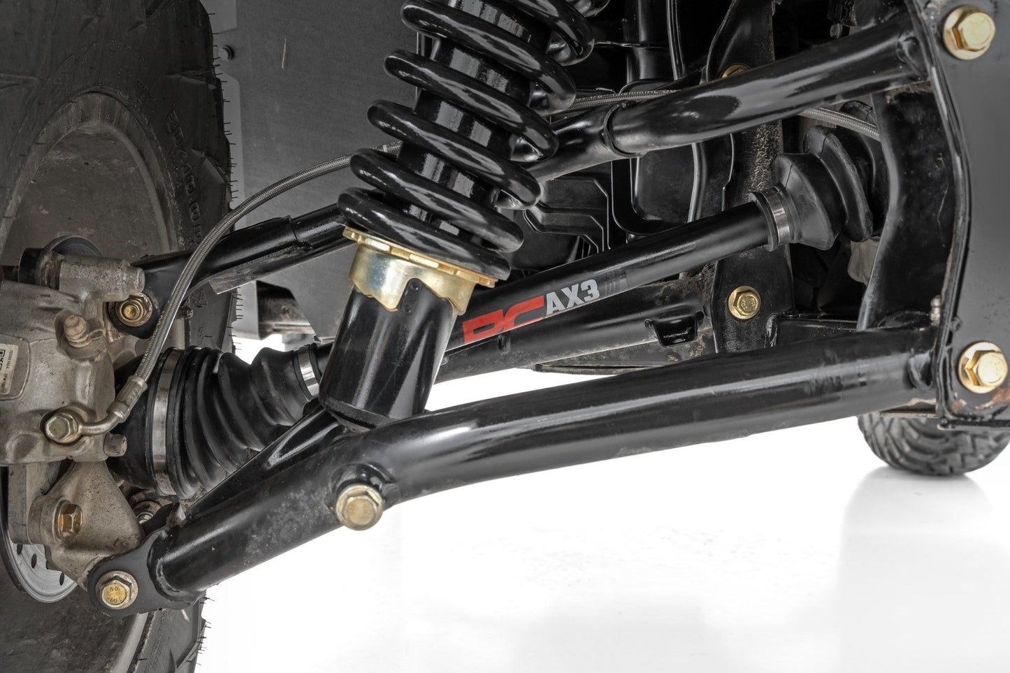 Heavy-Duty Replacement Axle | Front Left | 4340 Chromoly AX3 | Can-Am Defender MAX HD10