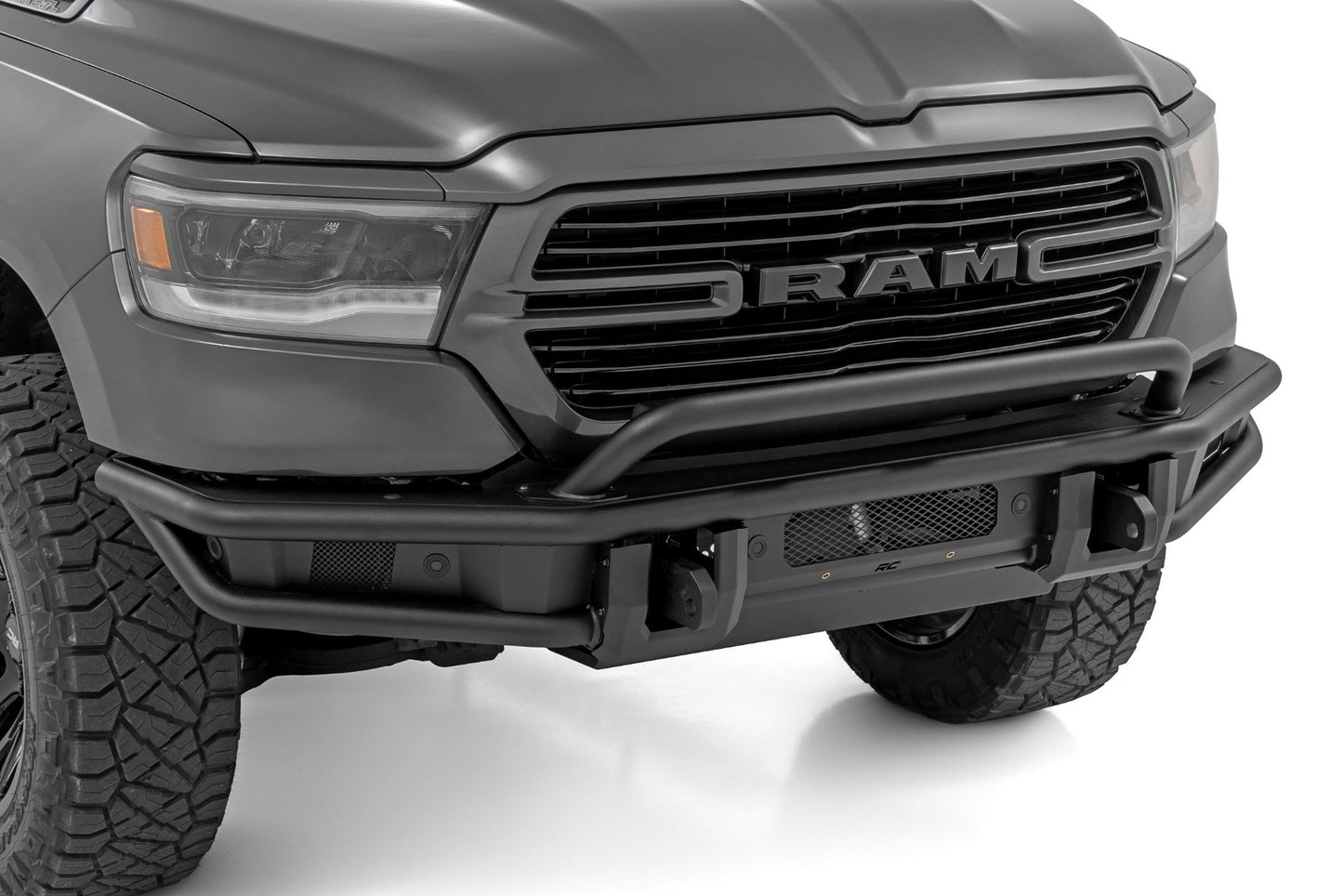 Rough Country Ram 1500 2019-2024 Tubular Front Bumper Without Winch Plate
