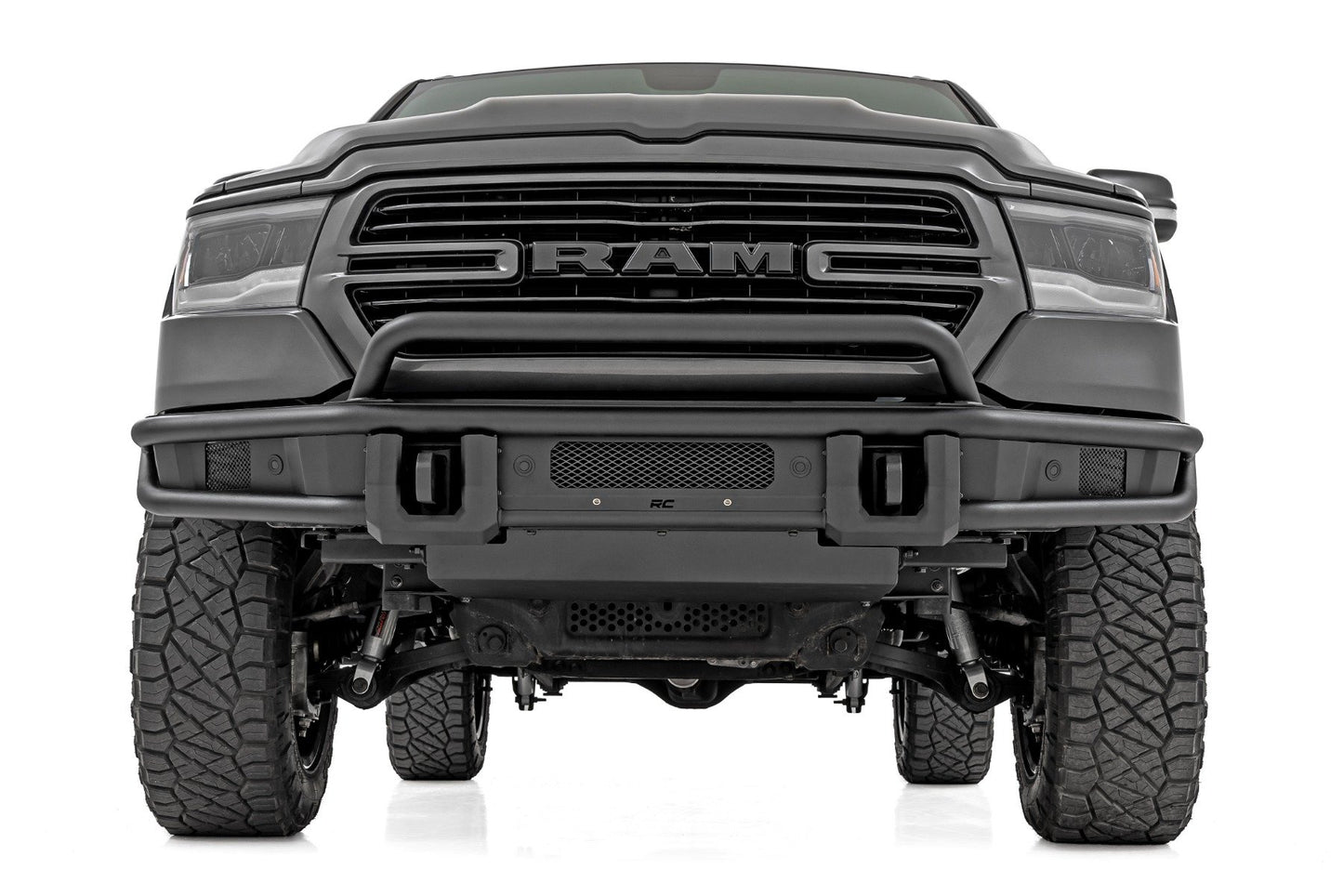 Rough Country Ram 1500 2019-2024 Tubular Front Bumper Without Winch Plate
