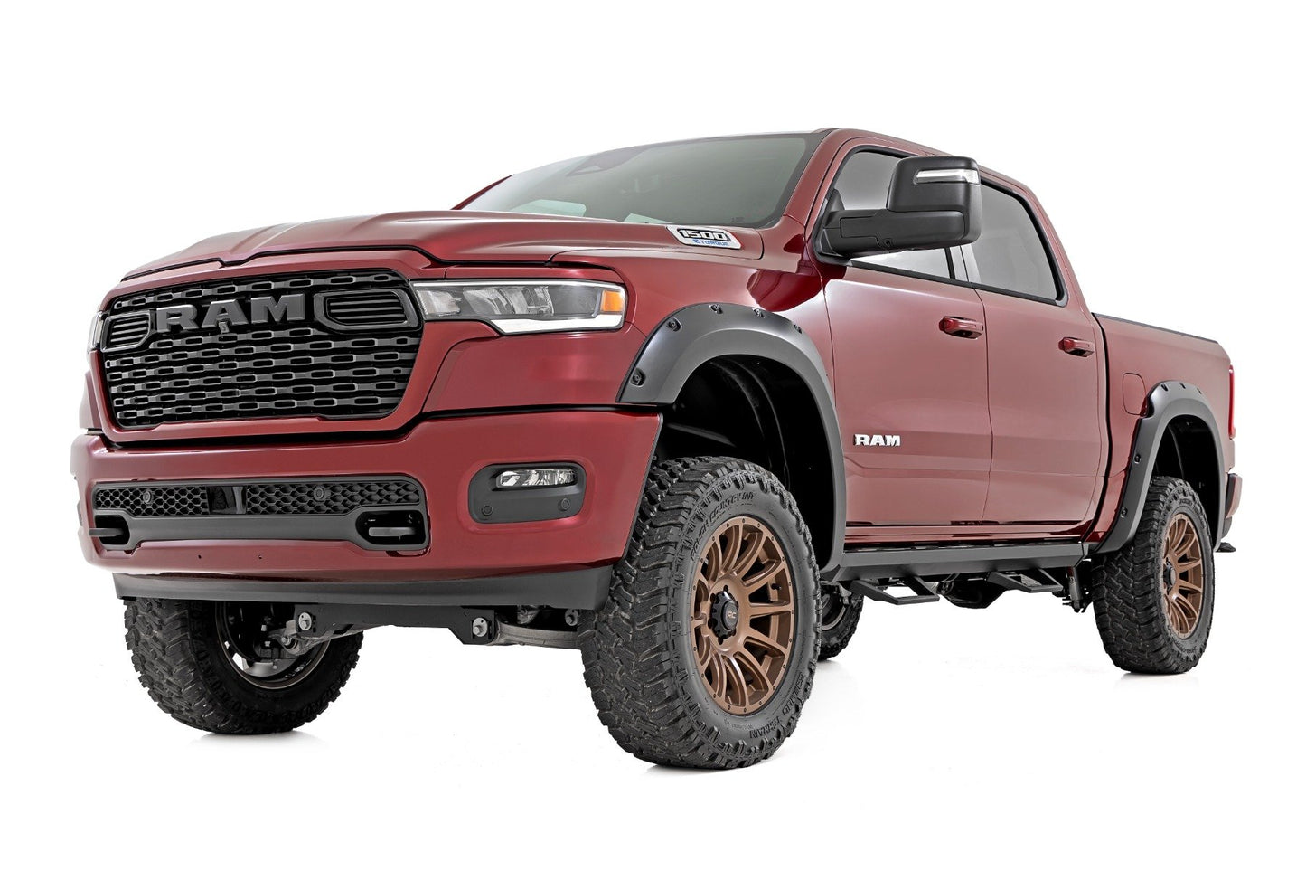 Pocket Fender Flares | PW7 Bright White | Ram 1500 2WD/4WD (2025-2026)