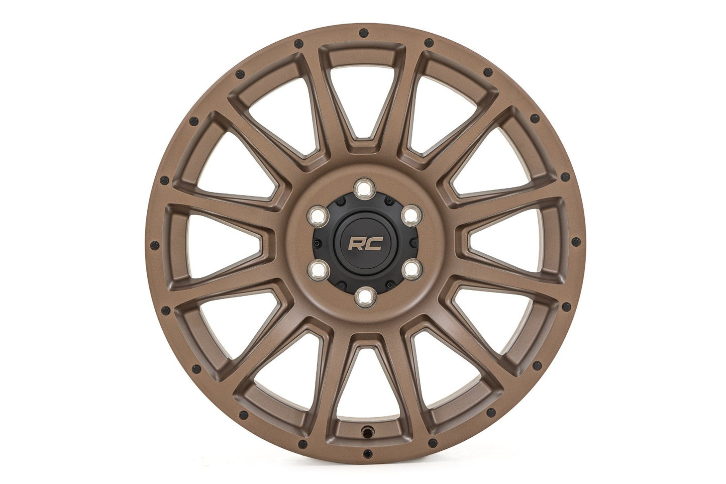 Rough Country 90 Series Wheel | One-Piece | Bronze | 18x9 | 6x5.5 | -12mm