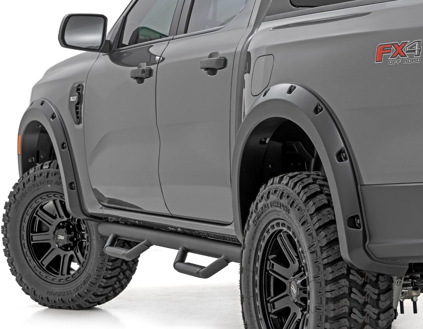 Pocket Fender Flares | G1 Absolute Black | Ford Ranger 2WD/4WD (2024-2025)