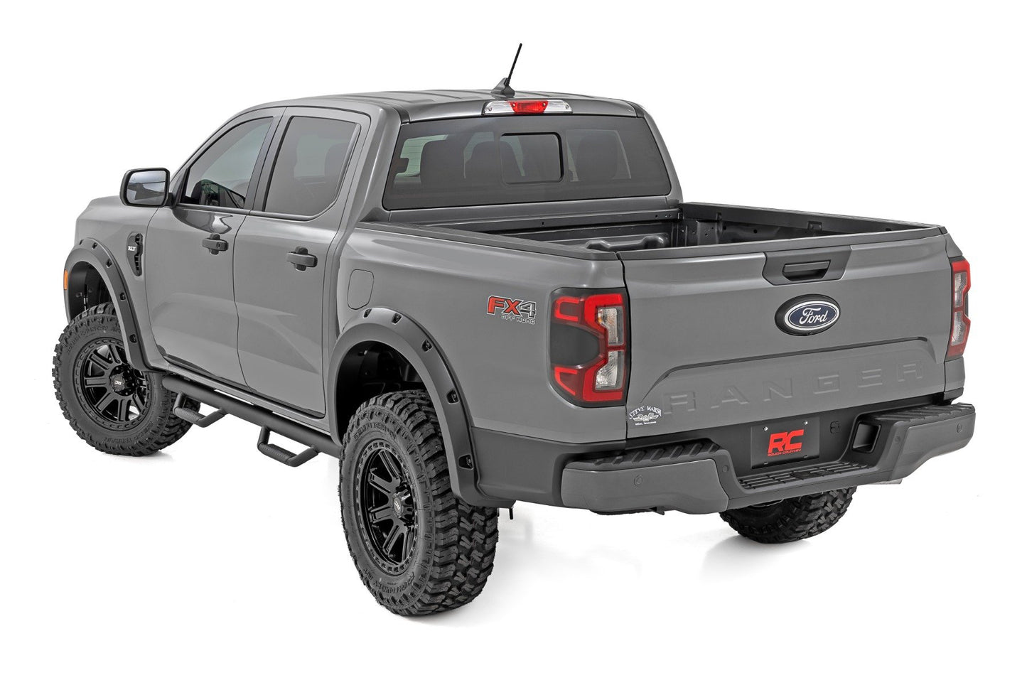 Pocket Fender Flares | JS Iconic Silver | Ford Ranger 2WD/4WD (2024-2025)