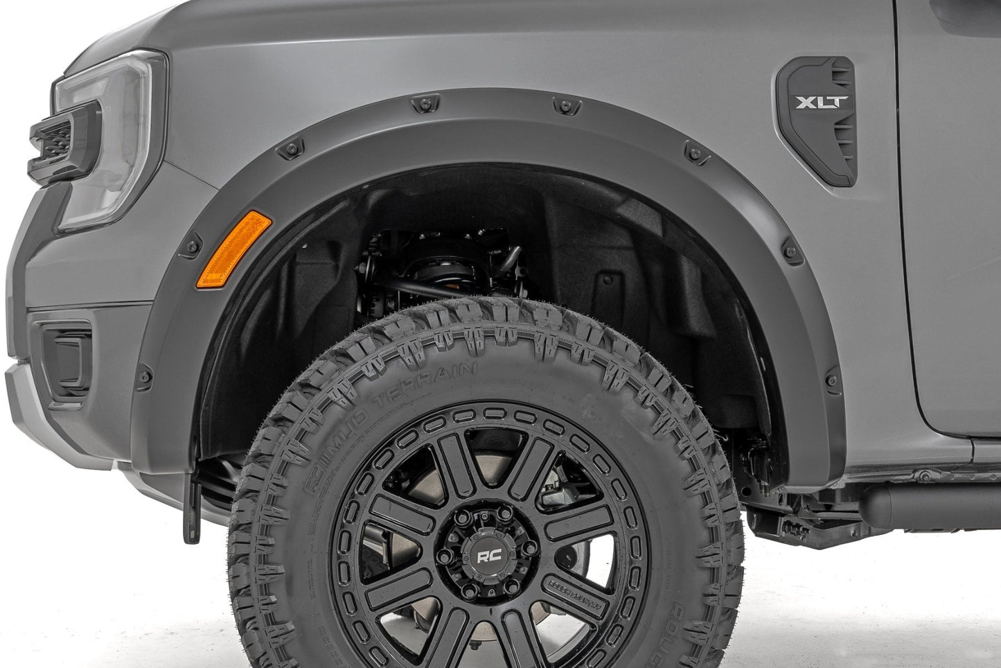 Pocket Fender Flares | JS Iconic Silver | Ford Ranger 2WD/4WD (2024-2025)