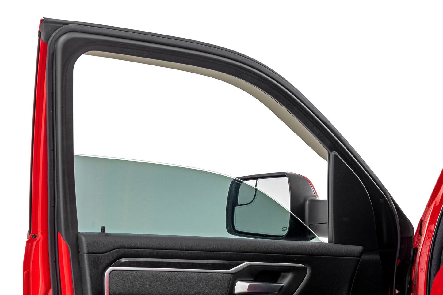 Side Window Deflectors | Tape On Rain Guard | Ram 1500 (19-26)/1500 TRX (21-24)