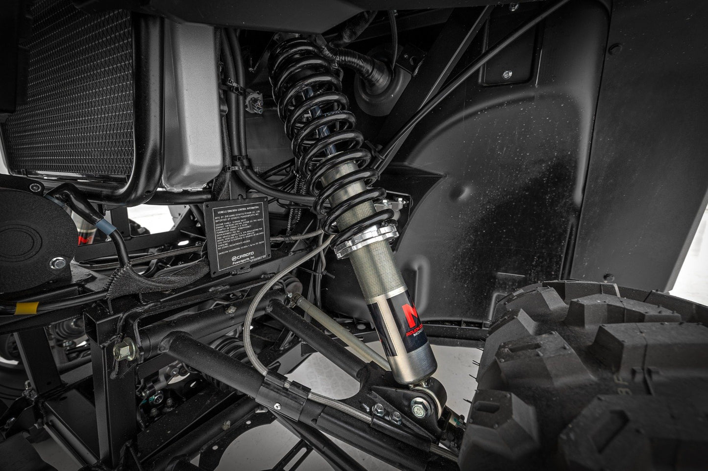 M1 Front Coil Over Shocks | Ride Height Adjust | CFMOTO UFORCE 1000/1000 XL