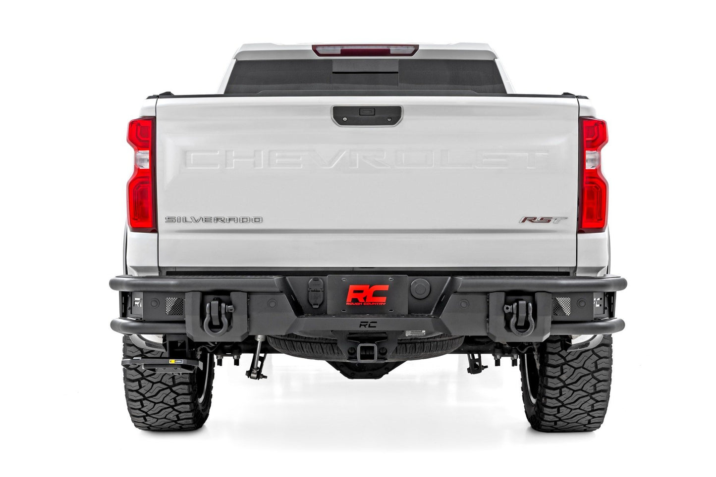 Rough Country Chevy Silverado 1500 2WD/4WD (2019-2025) Tubular Rear Bumper
