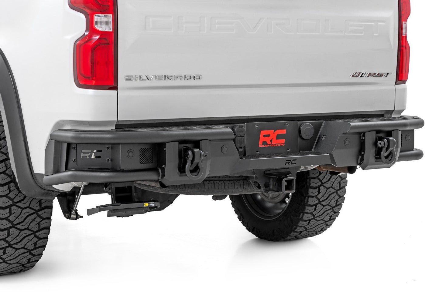 Rough Country Chevy Silverado 1500 2WD/4WD (2019-2025) Tubular Rear Bumper