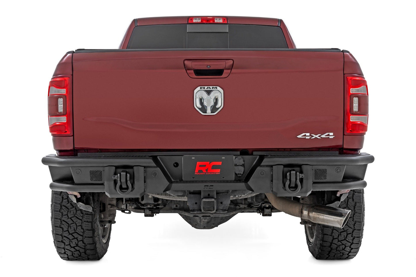 Rough Country 2010-2025 Ram 2500 3500 Tubular Rear Bumper