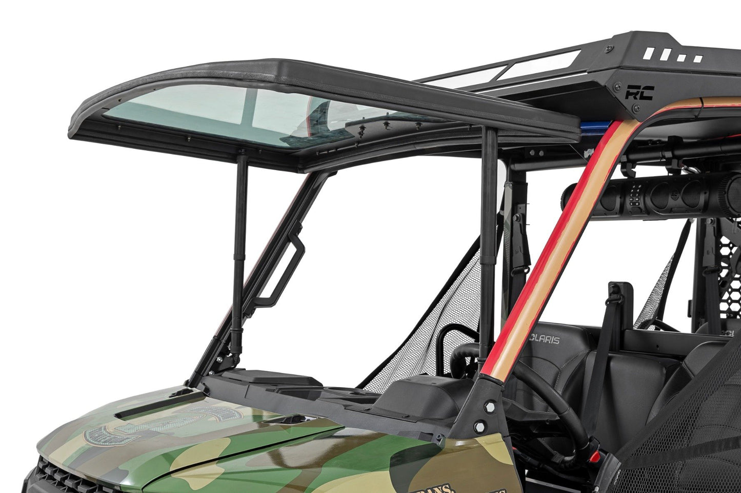 Electric Tilt Windshield | Glass | Formed Frame | Polaris Ranger XP 1000/ XP 900