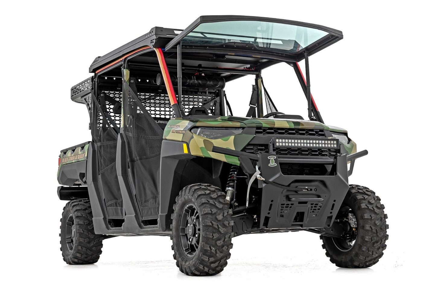 Electric Tilt Windshield | Glass | Formed Frame | Polaris Ranger XP 1000/ XP 900