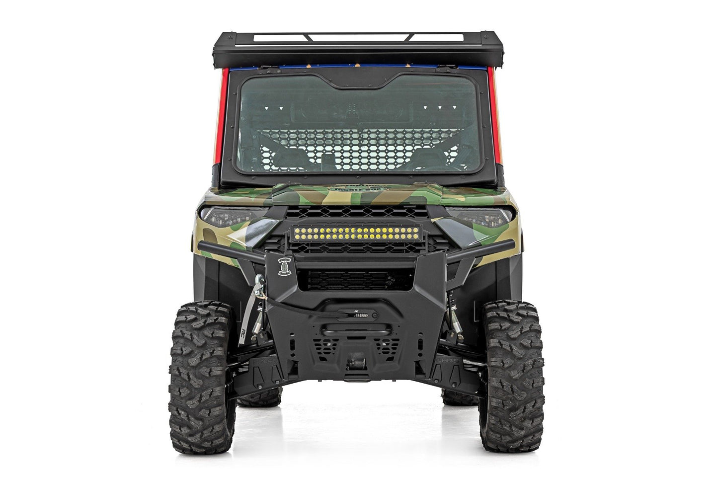 Electric Tilt Windshield | Glass | Formed Frame | Polaris Ranger XP 1000/ XP 900