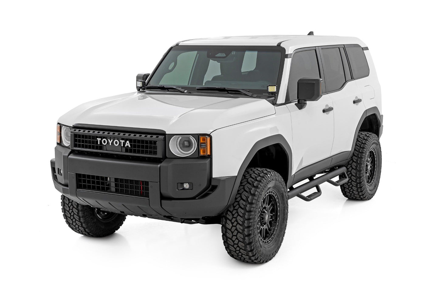 LED Light Kit | Ditch Mount | 2" Black Pair | White DRL | Toyota Land Cruiser (24-25)
