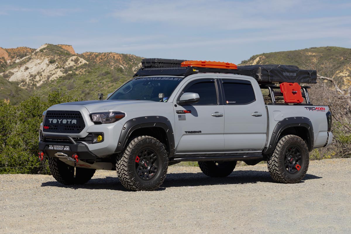 Fender Flares | Defender | 6V7 Army Green | Toyota Tacoma 2WD/4WD (2016-2023)