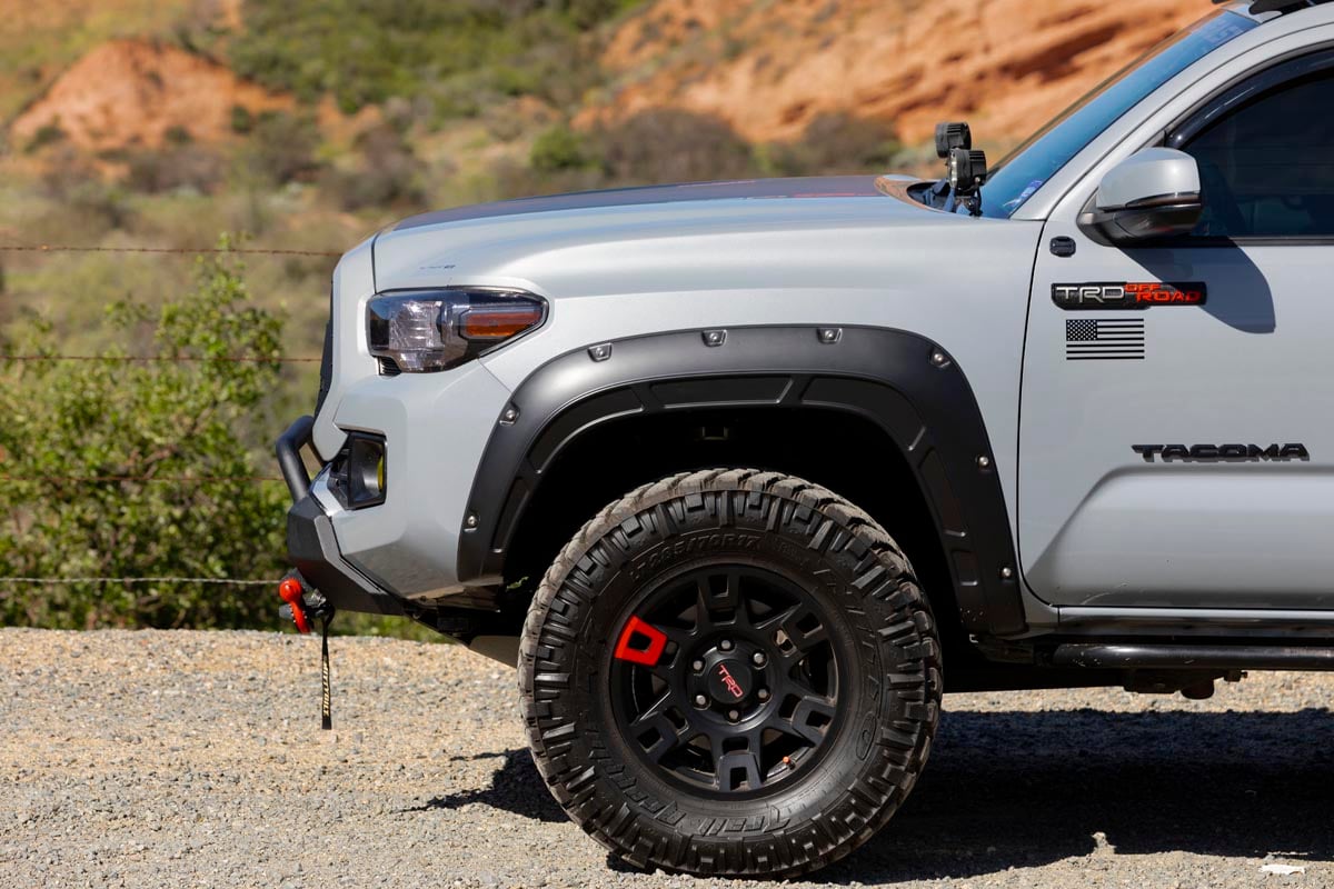 Fender Flares | Defender | 4X0 Inferno | Toyota Tacoma 2WD/4WD (2016-2023)