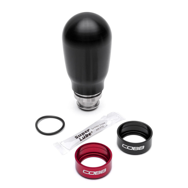 Cobb Subaru 5-Speed COBB Teardrop Weighted Knob - Black