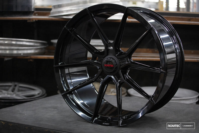 Vossen x Novitec NF10 21x12 ET:20 Gloss Black Ferrari SF90 Rear Wheel