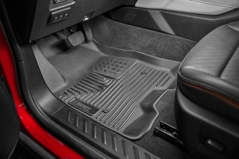 Husky Liners 05-11 Toyota Tacoma Extended Cab Weatherbeater 2nd Seat Floor Liner - Black
