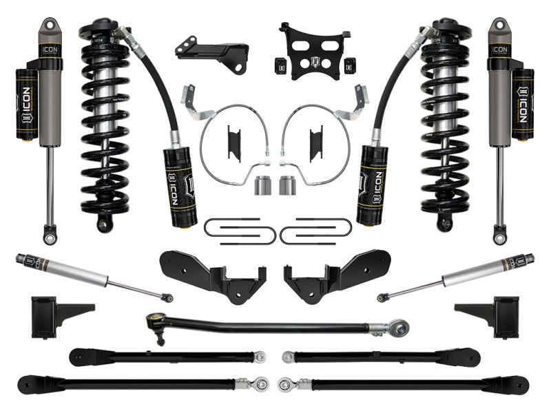 ICON 2023 Ford F250/F350 4-5.5in Stage 6 Coilover Conversion System