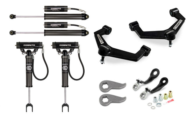 Cognito 20-26 Chevy/GMC Silv/Sierra 2500/3500 2WD/4WD 3in Premier Leveling Kit w/ 2.0 RR Shocks
