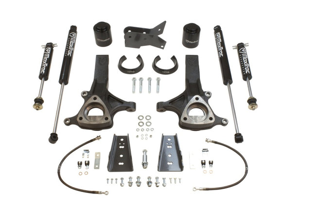 MaxTrac 09-18 RAM 1500 2WD 6.5in/4in Spindle & Spacer Value Lift Kit w/MaxTrac Shocks