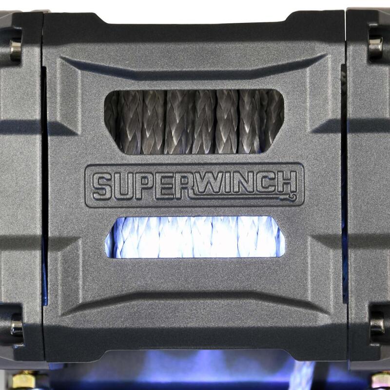 Superwinch SP 45SR Winch w/ Synthetic Rope - Graphite