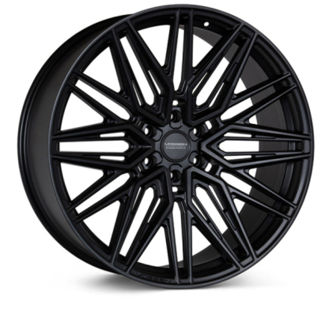 Vossen HF6-5 22x10 - 6x139.7 - ET-18 - Super Deep Face - 106.1 - Satin Black Wheel