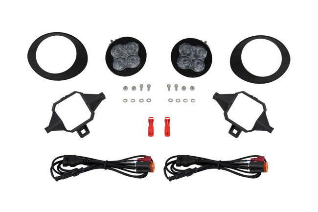 Diode Dynamics SS3 Sport Type TS Kit - ABL White SAE Fog