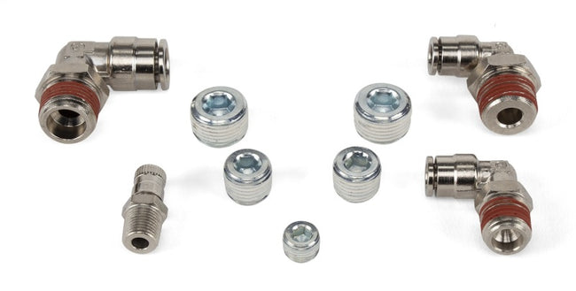 Air Lift Fitting Pack For FLO Tanks 15218/15224/15228 With 1/4in or 3/8in Lines