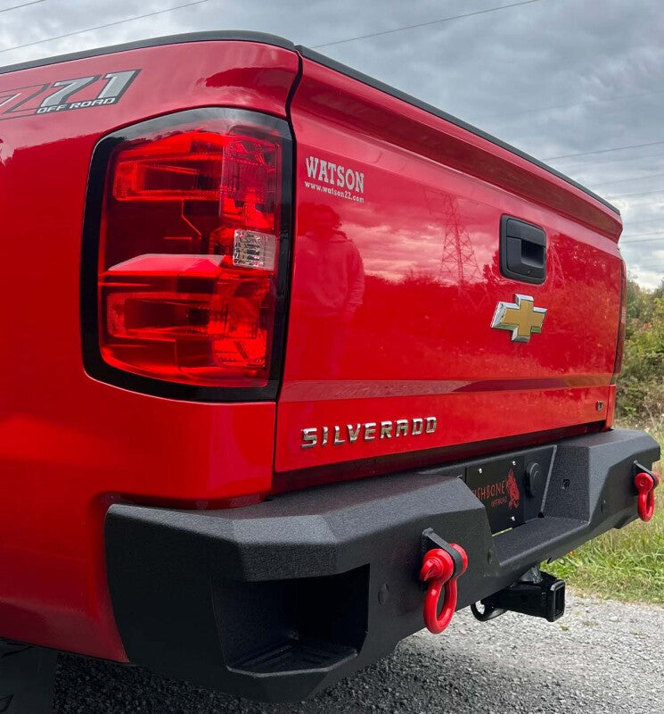 Fishbone Offroad 14-18 Chevy Silverado 1500 Rockfish Rear Bumper